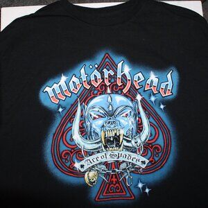 Black Motörhead Ace of Spades t-shirt - Size XL